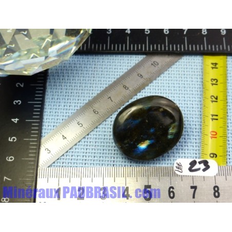 Labradorite mini galet plat 17g Q MOYENNE