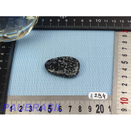 Obsidienne Flocon de Neige en Pierre Plate 13g