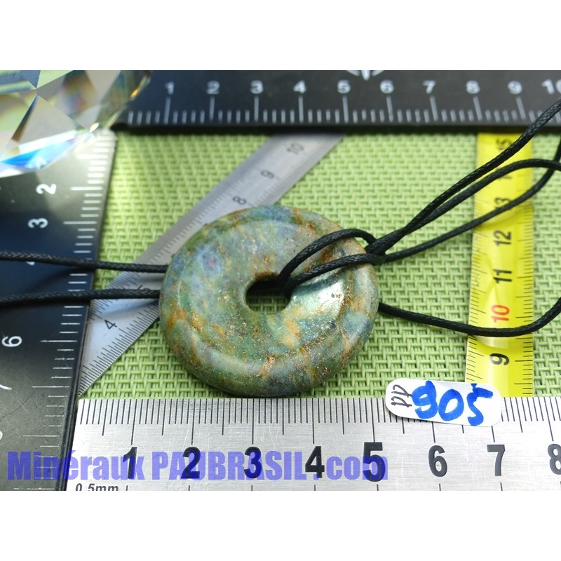 Donut Pi Rubis sur Fuschite de 4 cm Qualite moyenne