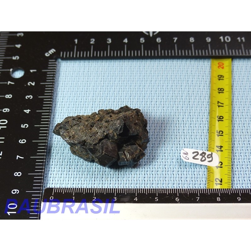 Grenat Noir - Melanite Brut du Mali 45gr Qualité moyenne