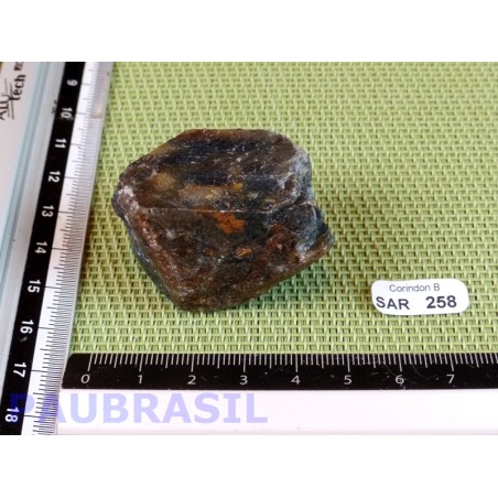 Corindon bleu - Saphir en pierre brute de 69gr