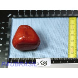 Jaspe Rouge en Pierre Roulée 68g