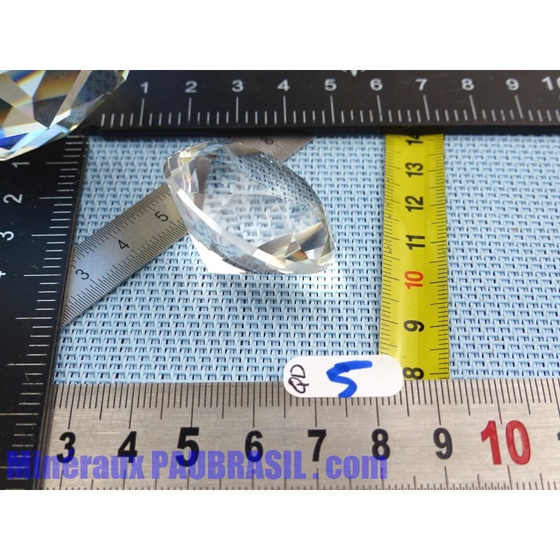 Cristal de Roche taille Diamant 28g Q Extra