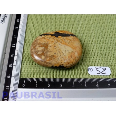 Porcelanite pierre plate 28g