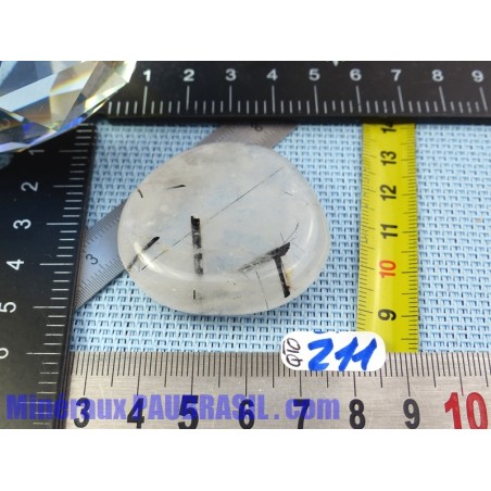 Quartz Tourmaline en pierre roulée 37gr