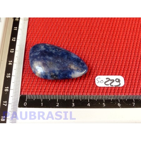 Sodalite ou Ackmanite Q Extra pierre plate 15g