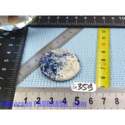 Sodalite ou Ackmanite pierre plate fine Q Extra 10g