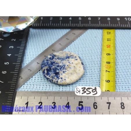 Sodalite ou Ackmanite pierre plate fine Q Extra 10g