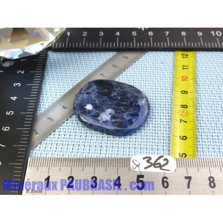 Sodalite ou Ackmanite pierre plate fine Q Extra 10g