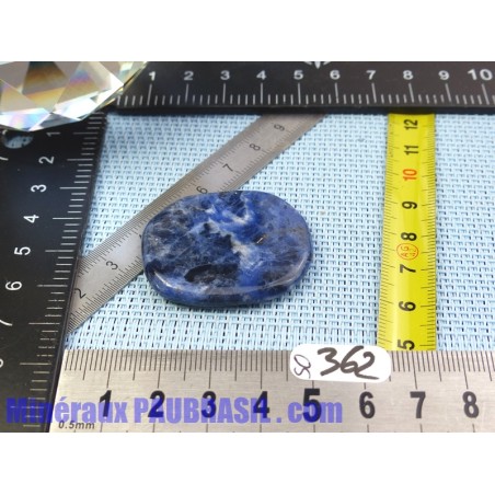 Sodalite ou Ackmanite pierre plate fine Q Extra 10g