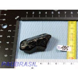 Spinelle noir pierre semi roulée 33g Birmanie