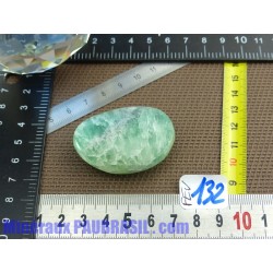 Fluorine Fluorite Verte de Madagascar Pierre Polie 54g