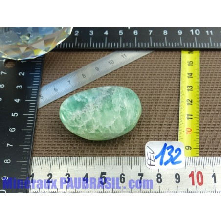 Fluorine Fluorite Verte de Madagascar Pierre Polie 54g