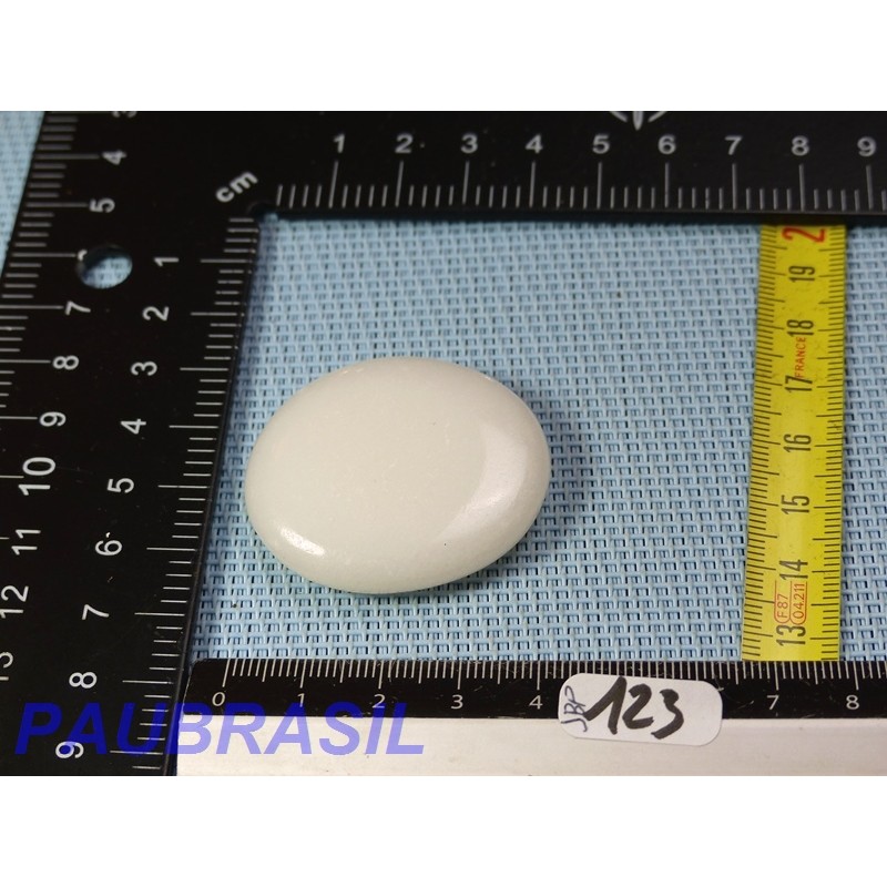 Jade blanc pierre plate 25g