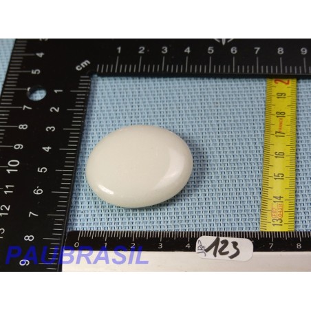 Jade blanc pierre plate 25g