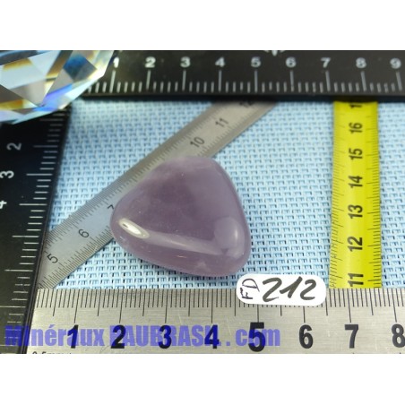 Fluorite mauve de France pierre plate Q Extra 22g