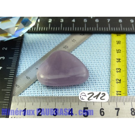 Fluorite mauve de France pierre plate Q Extra 22g