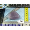 Fluorite mauve de France pierre plate Q Extra 22g