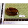 Oeil de Tigre en Pierre plate 23g Q Extra