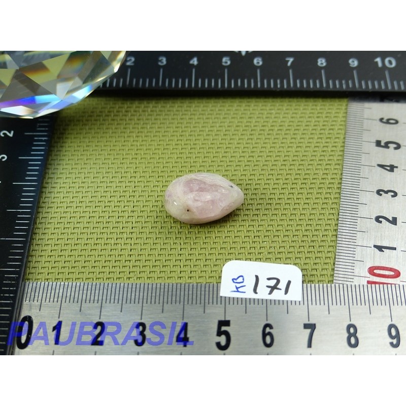 Kunzite Rose en pierre roulée 6g