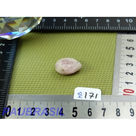 Kunzite Rose en pierre roulée 6g