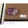 Fluorite ou fluorine multicolore Q Extra pierre plate 18g
