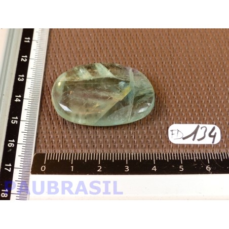 Fluorite ou fluorine multicolore Q Extra pierre plate 21g