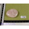 Quartz rose en pierre plate 27g