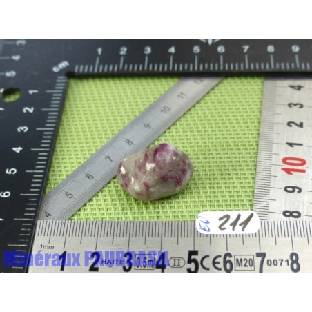 Eudialite - eudialyte en pierre roulée de 8gr50