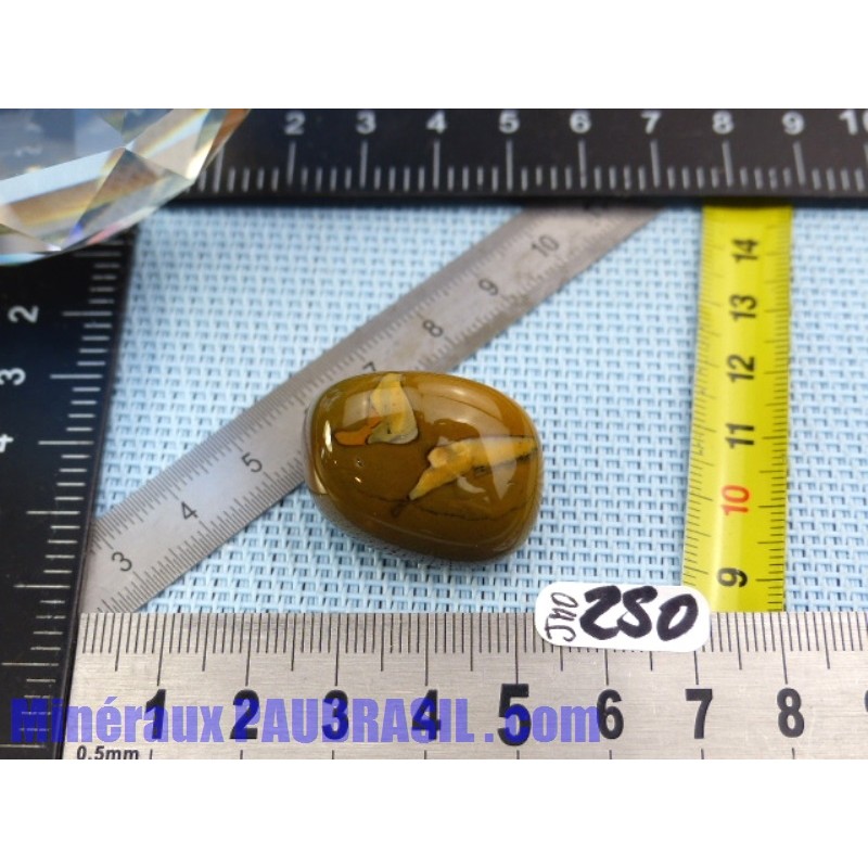 Jaspe Mokaïte en Pierre Roulee de 18gr Q Extra