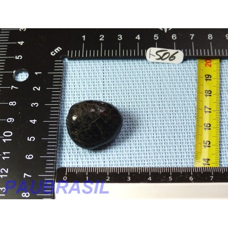 Tourmaline Noire Schorl pierre plate de 21gr Q EXTRA