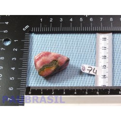 Rhodochrosite Argentine Pierre semi Roulée Q Extra 24gr