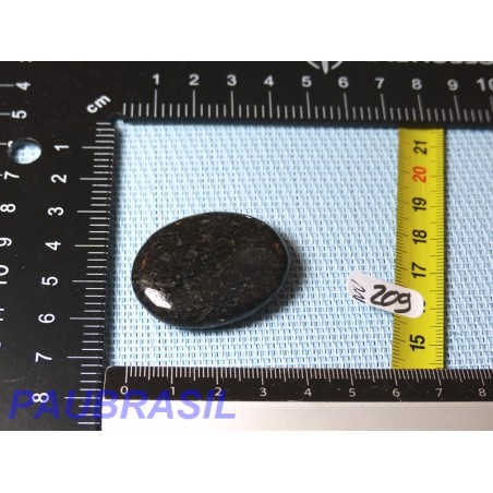 Nuummite en pierre plate de 19gr