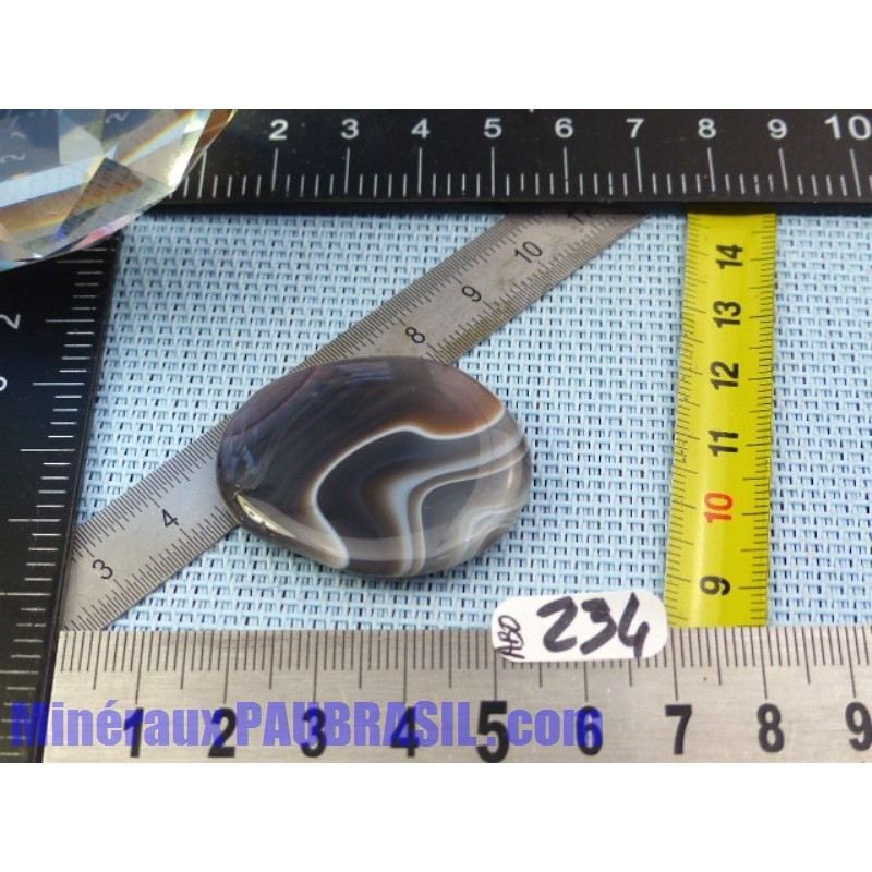 Agate Botswana en Pierre Plate Mini 13g Q Extra