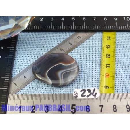 Agate Botswana en Pierre Plate Mini 13g Q Extra