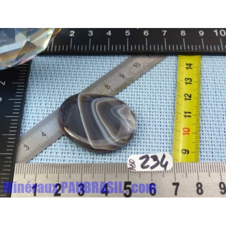 Agate Botswana en Pierre Plate Mini 13g Q Extra