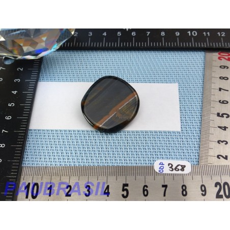 Oeil de Faucon en pierre plate fine de 11gr