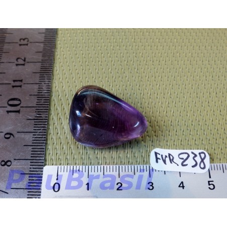 Fluorite fluorine Violette pierre roulée 13g Q Extra