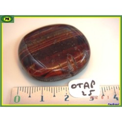 Oeil de Boeuf - Oeil de Taureau pierre plate de 16g