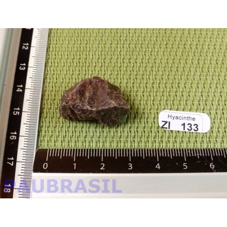 Zircon Hyacinthe brut du Malawi 13gr