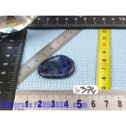 Sodalite ou Ackmanite pierre plate fine Q Extra 5g
