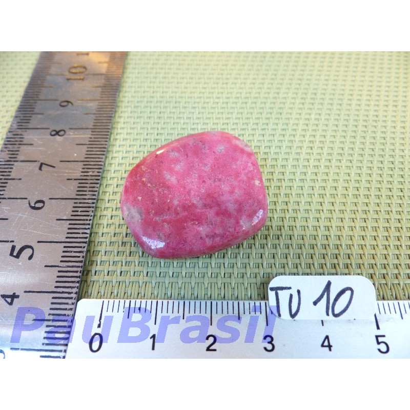 Thulite - Zoïsite rouge en pierre plate de 13g