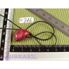 Pendentif Thulite Zoïsite rouge pierre roulée 5gr