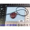 Pendentif Porphyre Imperial mini pierre plate 7gr