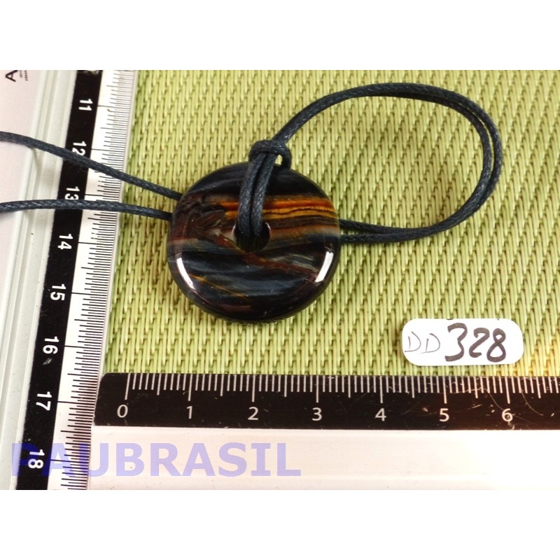 Pi donut pendentif Oeil de Faucon Q Extra 3cm