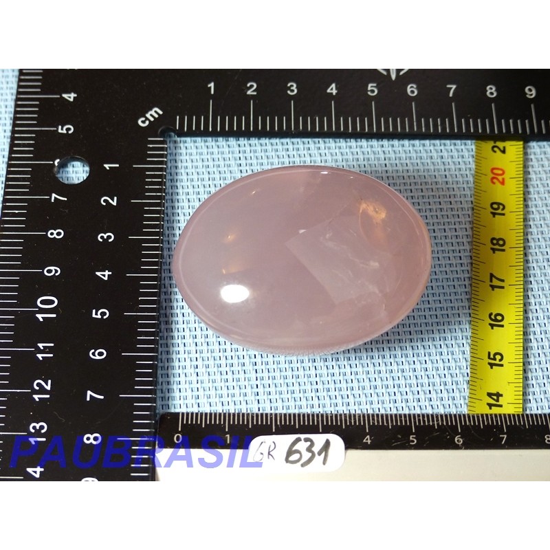 Quartz Rose en pierre polie de Madagascar 101gr