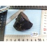 Onyx noir du Brésil en pierre brute de 75g