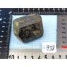 Tourmaline Noire Schorl Inde en Pierre Brute Biterminée Q Extra 122g