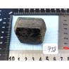 Tourmaline Noire Schorl Inde en Pierre Brute Biterminée Q Extra 122g