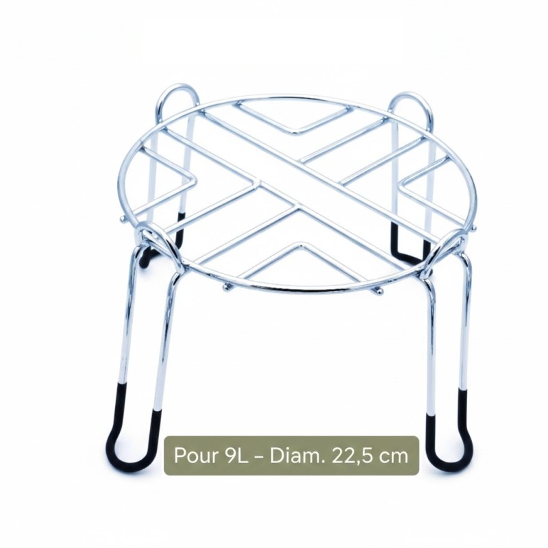 Socle antidérapant en inox – Fontaine 9 L